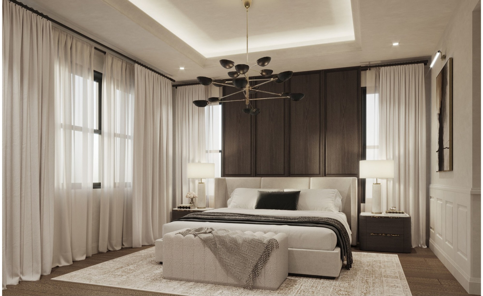 Gardenia — primary bedroom