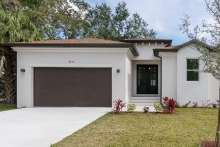 4016 S Trask St — single-story home with two-car garage